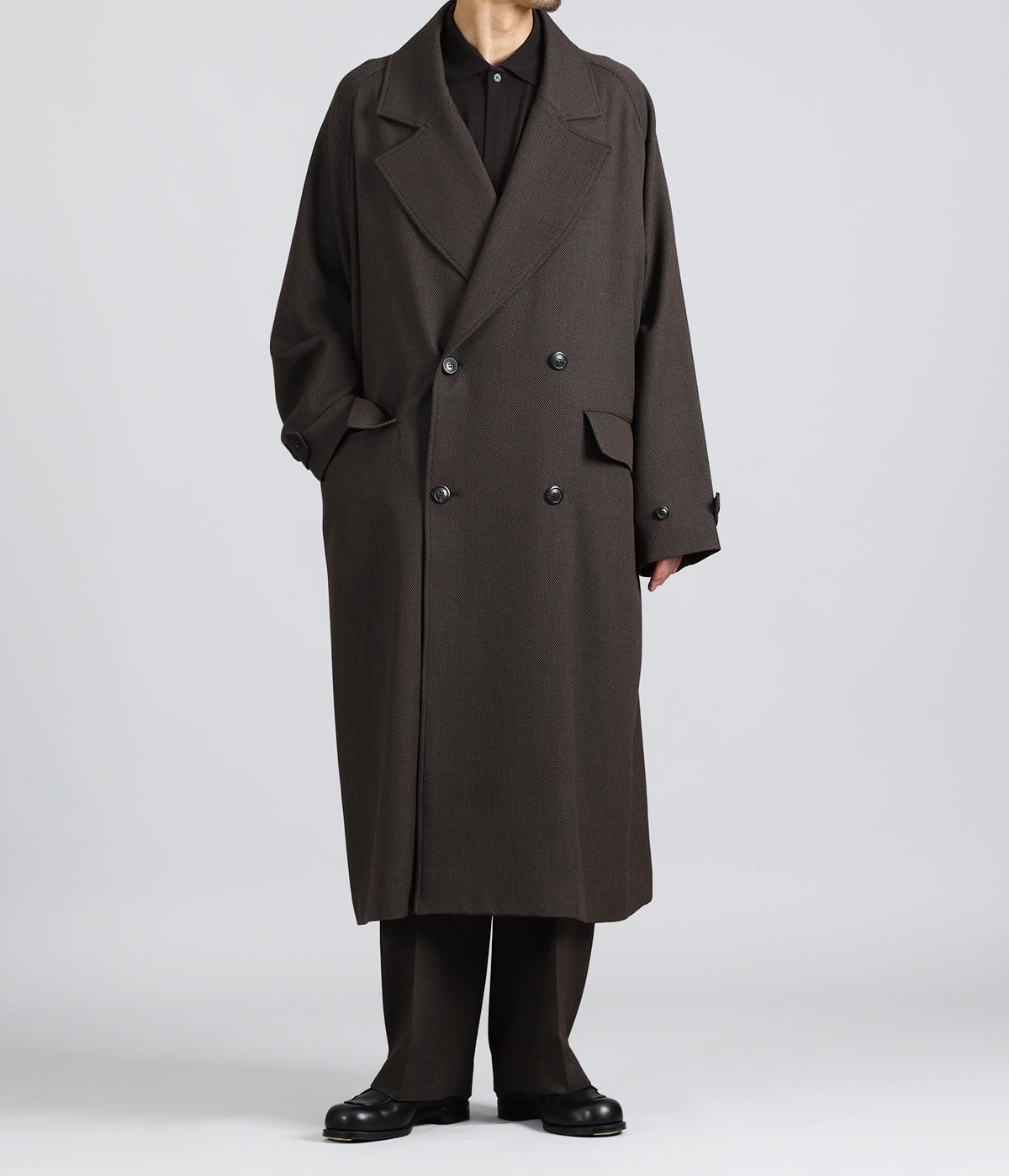 GREAT COAT -TUMBLED WOOL SERGE- | marka(マーカ) / アウター コート