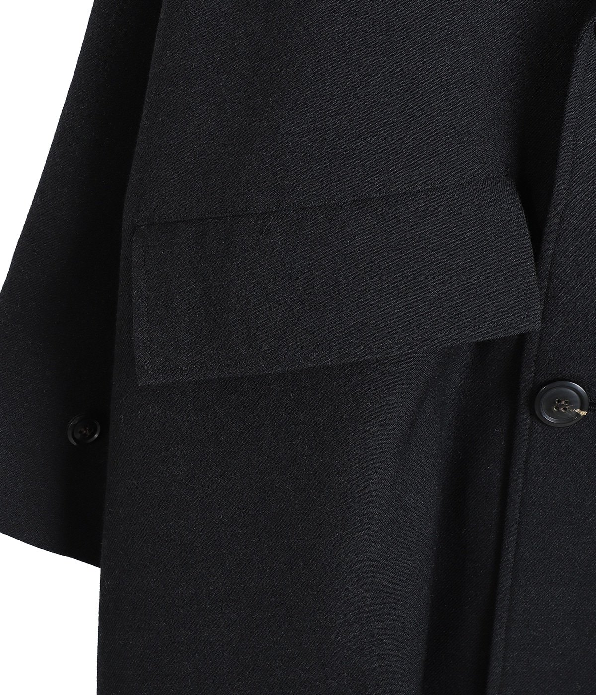 GREAT COAT -TUMBLED WOOL SERGE- | marka(マーカ) / アウター コート