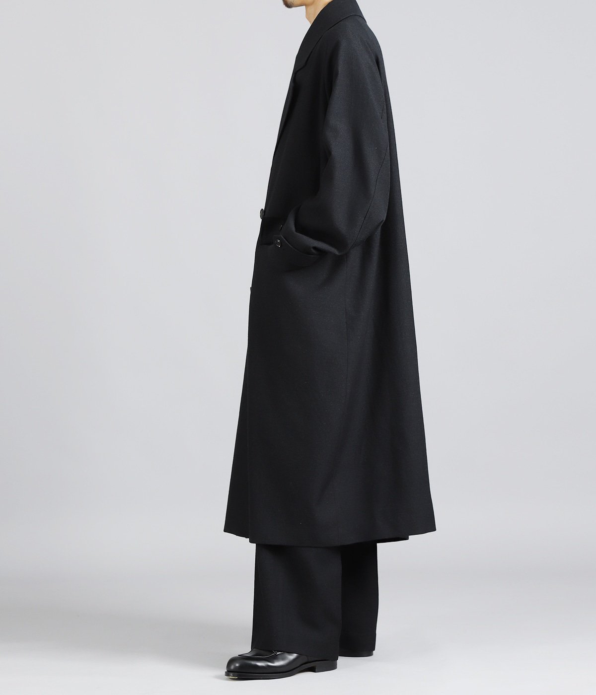 GREAT COAT -TUMBLED WOOL SERGE- | marka(マーカ) / アウター コート