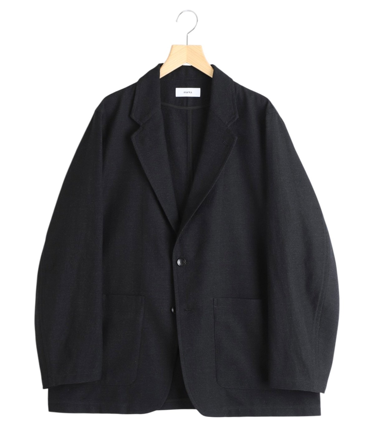 STROLL AROUND JACKET -TUMBLED WOOL SERGE- | marka(マーカ