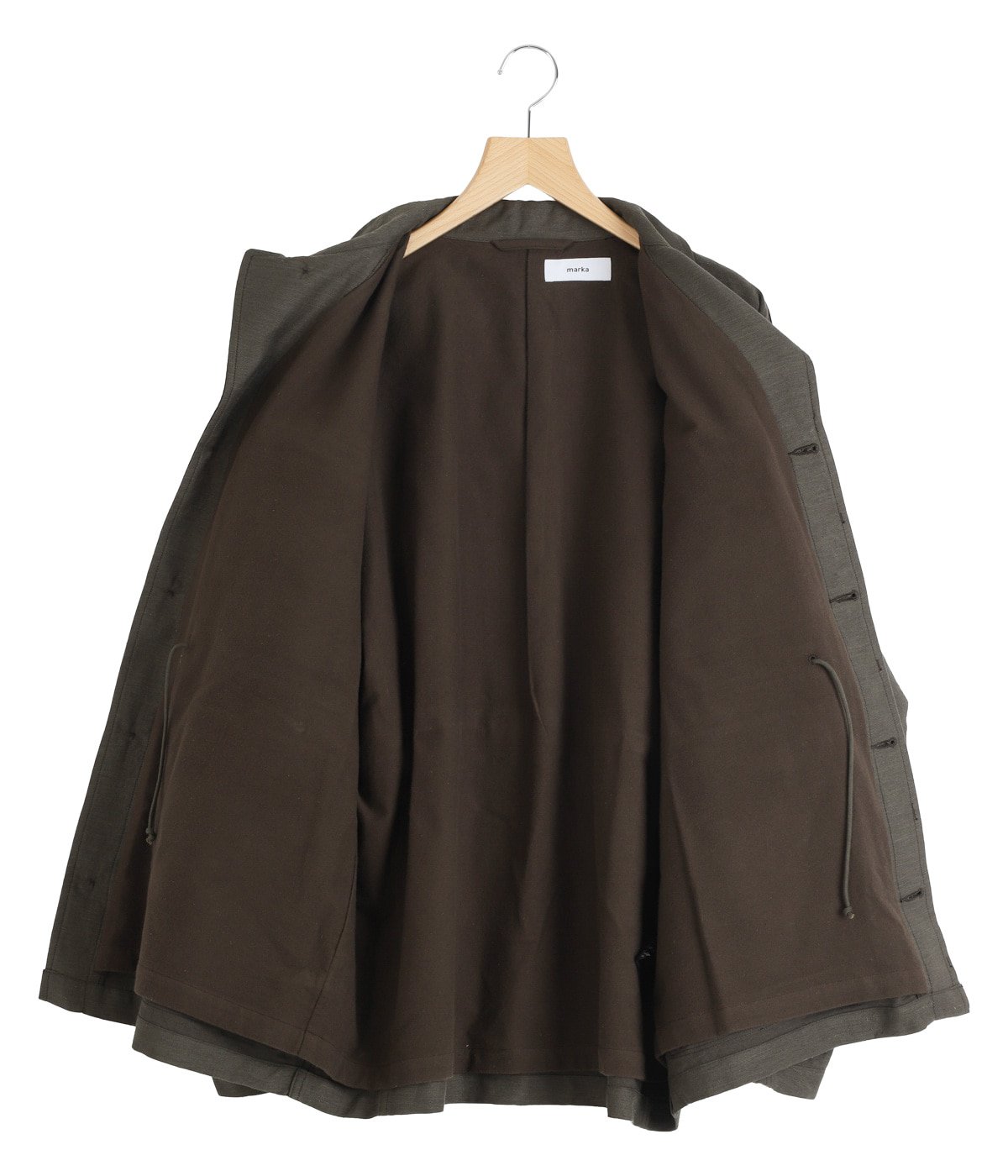 MILITARY JACKET -WOOL/LINEN MOLESKIN- | marka(マーカ) / アウター