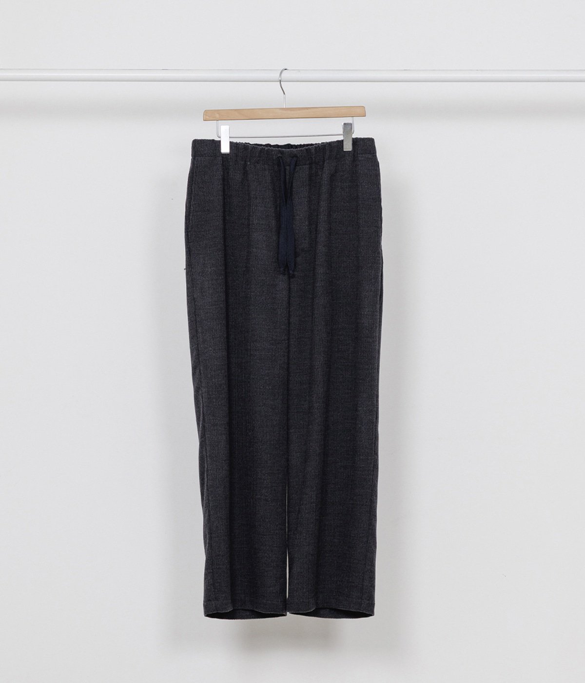 予約】WIDE CYLINDER FIT EASY PANTS -SUPER 120s WOOL CORDUROY