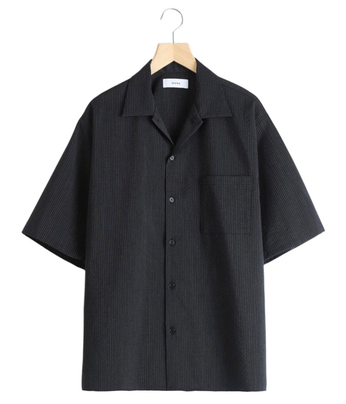 予約】別注 OPEN COLLAR S/S SHIRT | marka(マーカ) / トップス 半袖