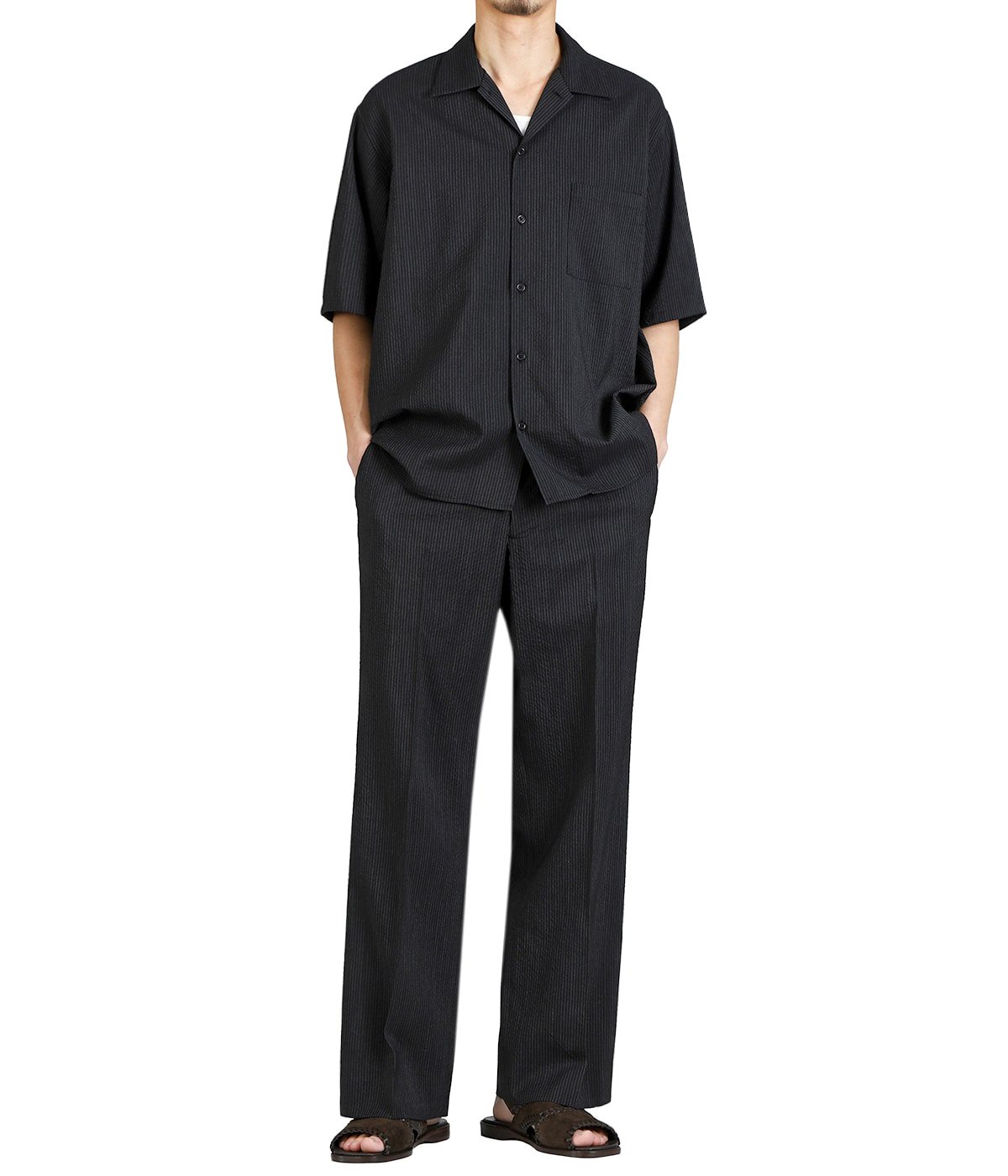 予約】別注 OPEN COLLAR S/S SHIRT | marka(マーカ) / トップス 半袖