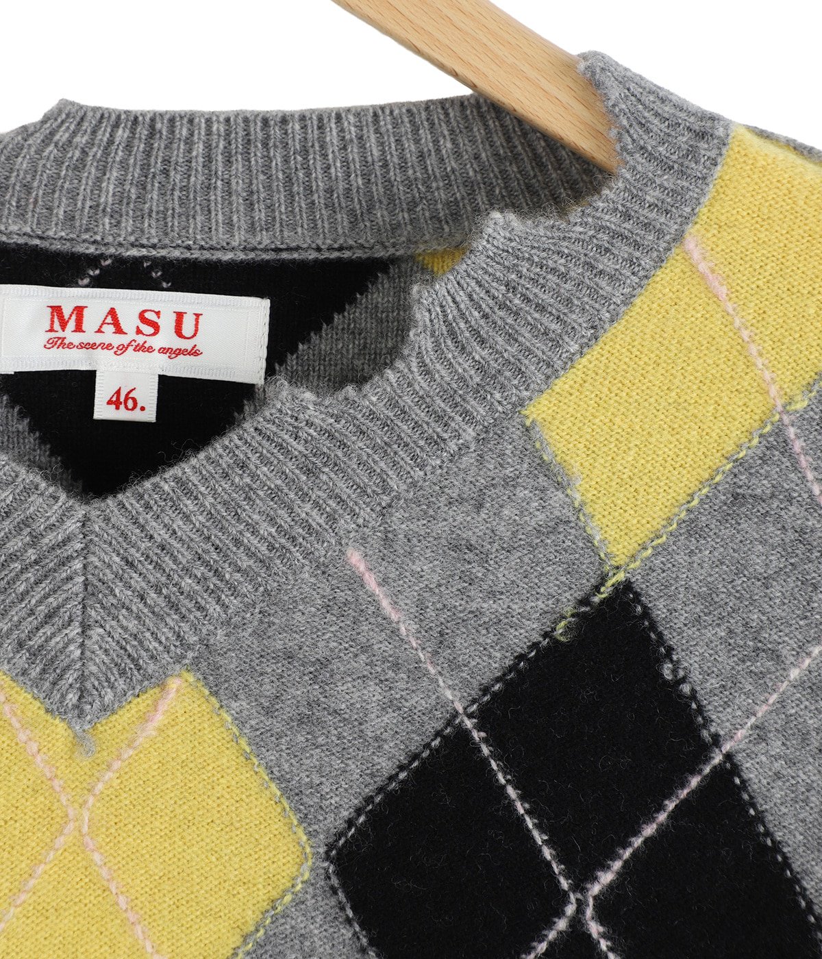 ニット/セーター masu CANDY SWEATER DIAMOND SCRAPED SWEATER | MASU(エムエーエスユー) / トップス ニット