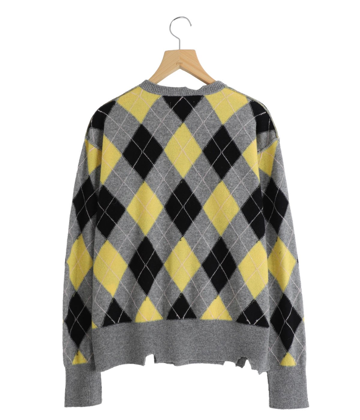 MASU リップル加工カーディガン 48 DIAMOND SCRAPED CARDIGAN | MASU(エムエーエスユー) / トップス