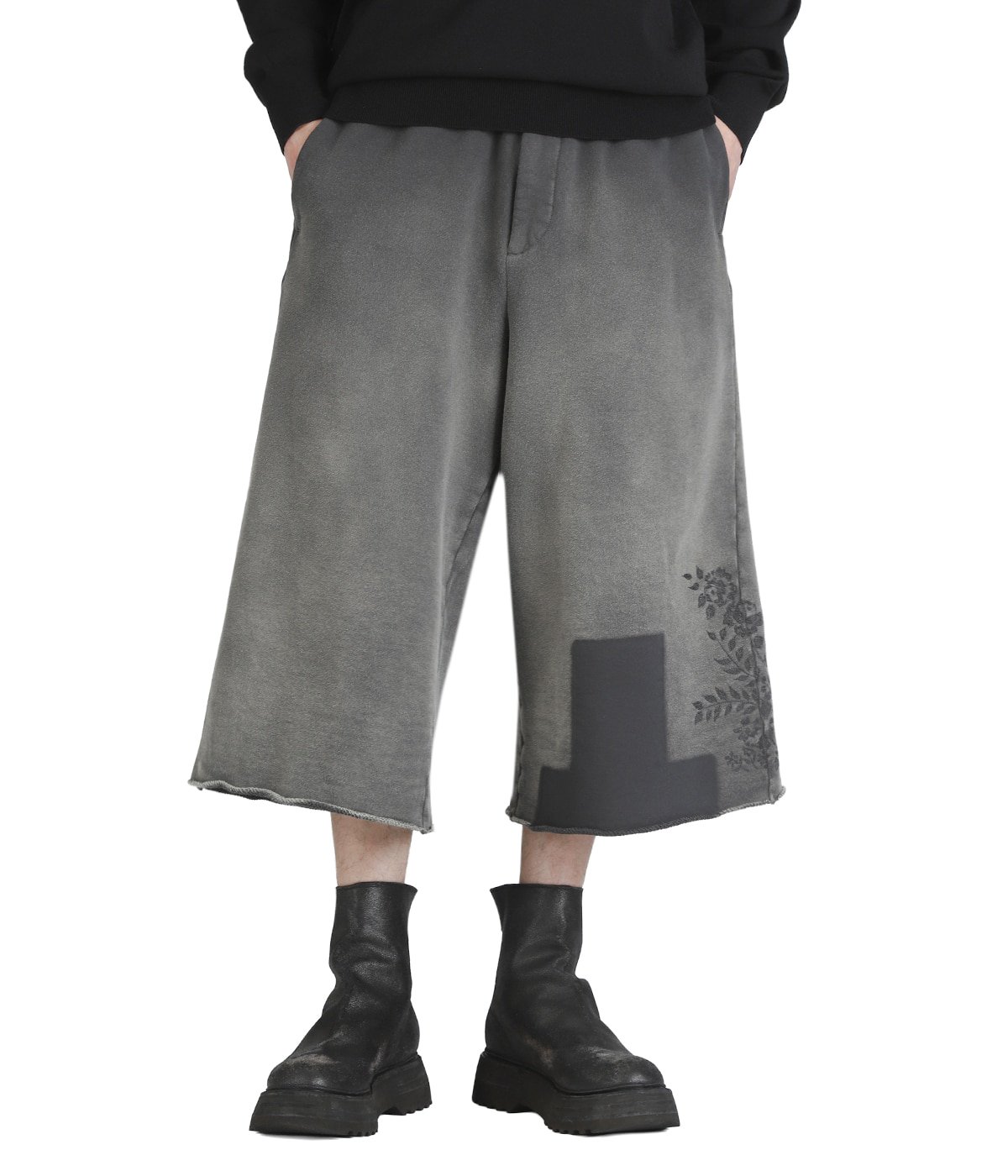 FLOWER EMBROIDERY SWEAT SHORTS | MASU(エムエーエスユー) / パンツ
