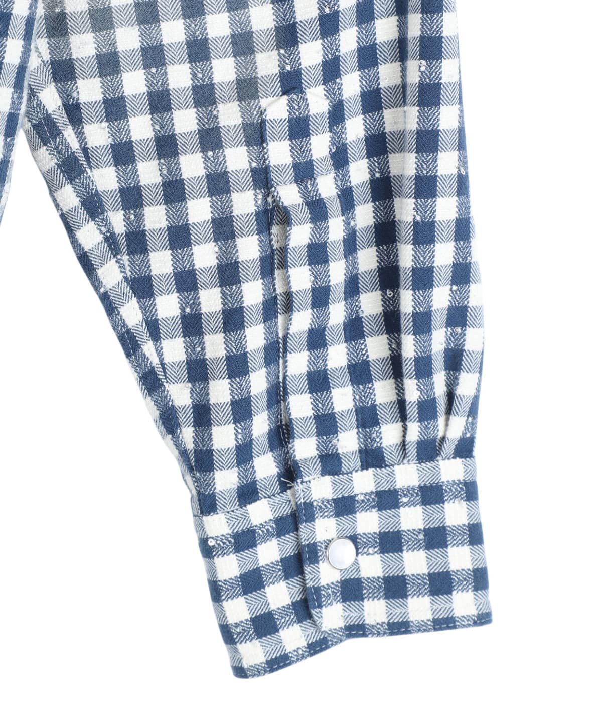 FADED SPARKLING PLAID SHIRT | MASU(エムエーエスユー) / トップス
