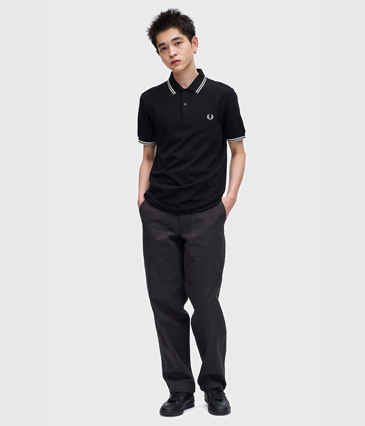 TWIN TIPPED FRED PERRY SHIRT | FRED PERRY(フレッドペリー 