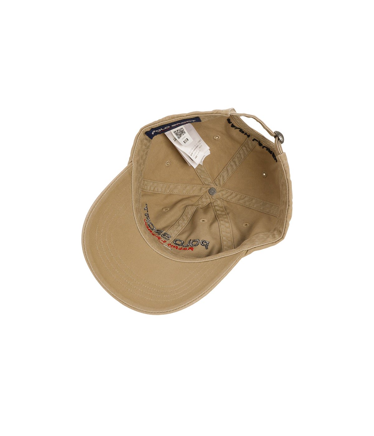 POLO SPORT キャップ ベージュ×ブラック　切り替え POLO SPORT TWILL CLASSIC SPORTS CAP | POLO RALPH LAUREN(ポロ