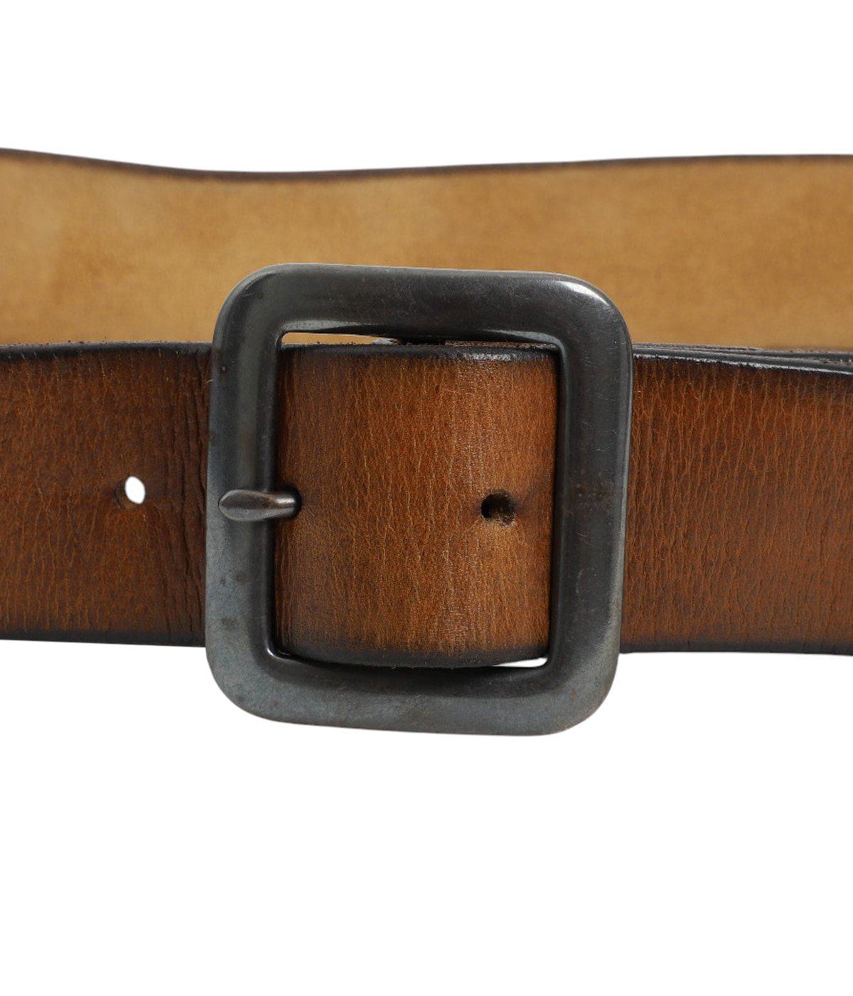NEW BURLING-BELT-MEDIUM LEATHER | RRL(ダブルアールエル