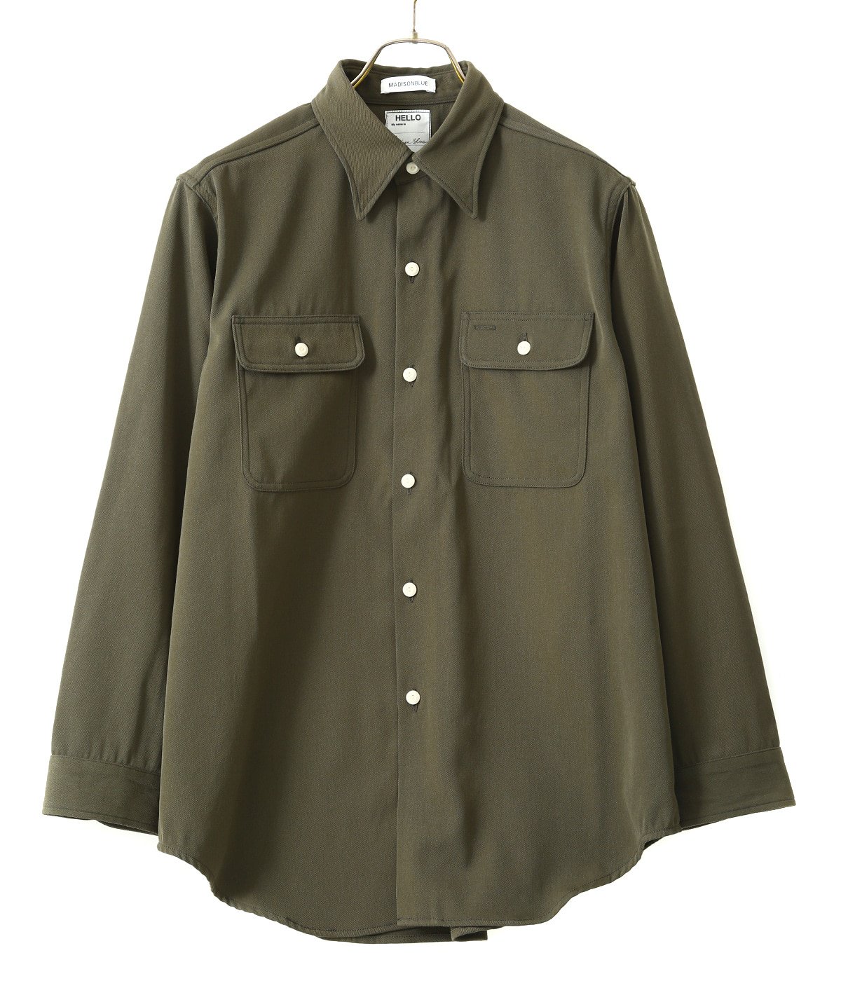 HAMPTON SHIRT W/GABARDINE | MADISONBLUE(マディソンブルー