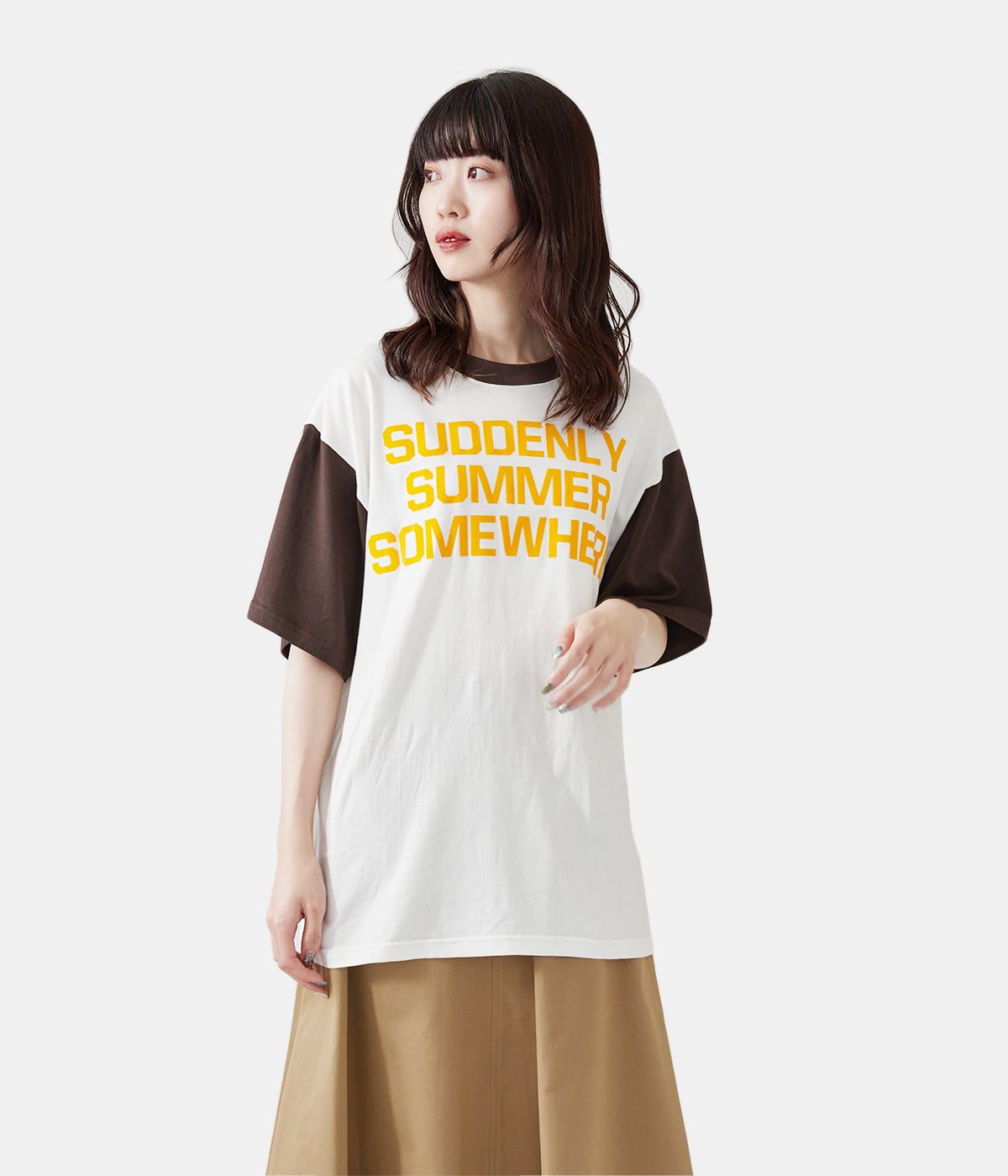 【レディース】BI-COLOR TEE 【レディース】BI-COLOR TEE