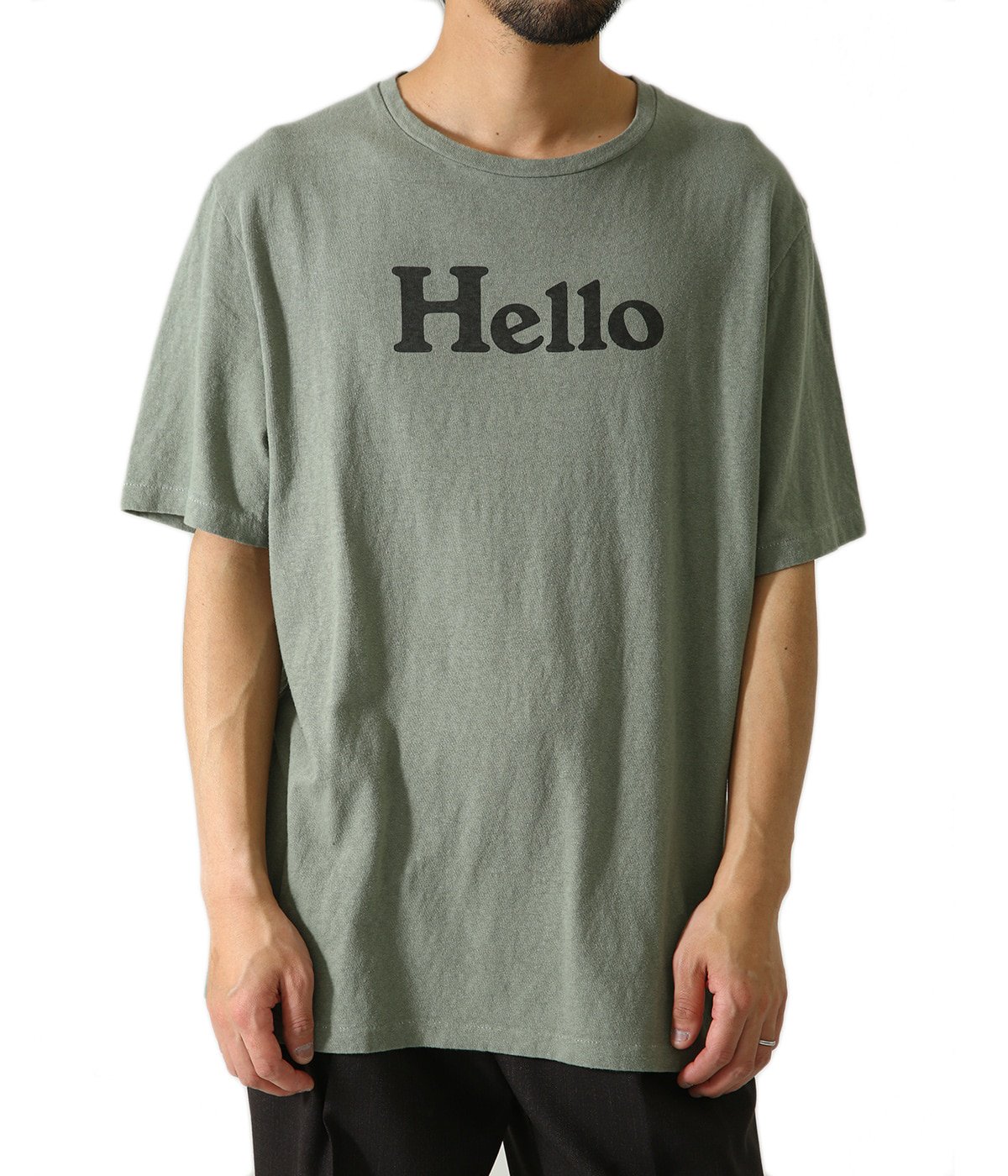 HELLO CREW NECK TEE: MADISONBLUE(マディソンブルー): MEN - ARKnets(アークネッツ) メンズ