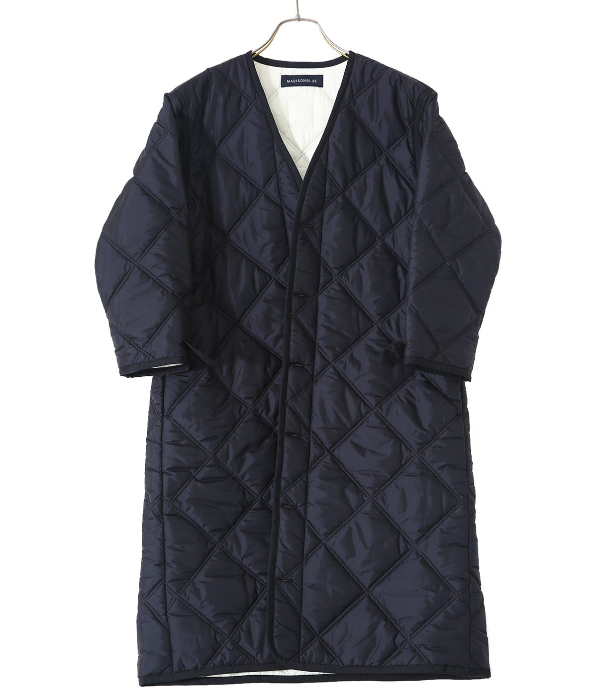 マディソンブルー LINER COAT D QUILTING COAT-