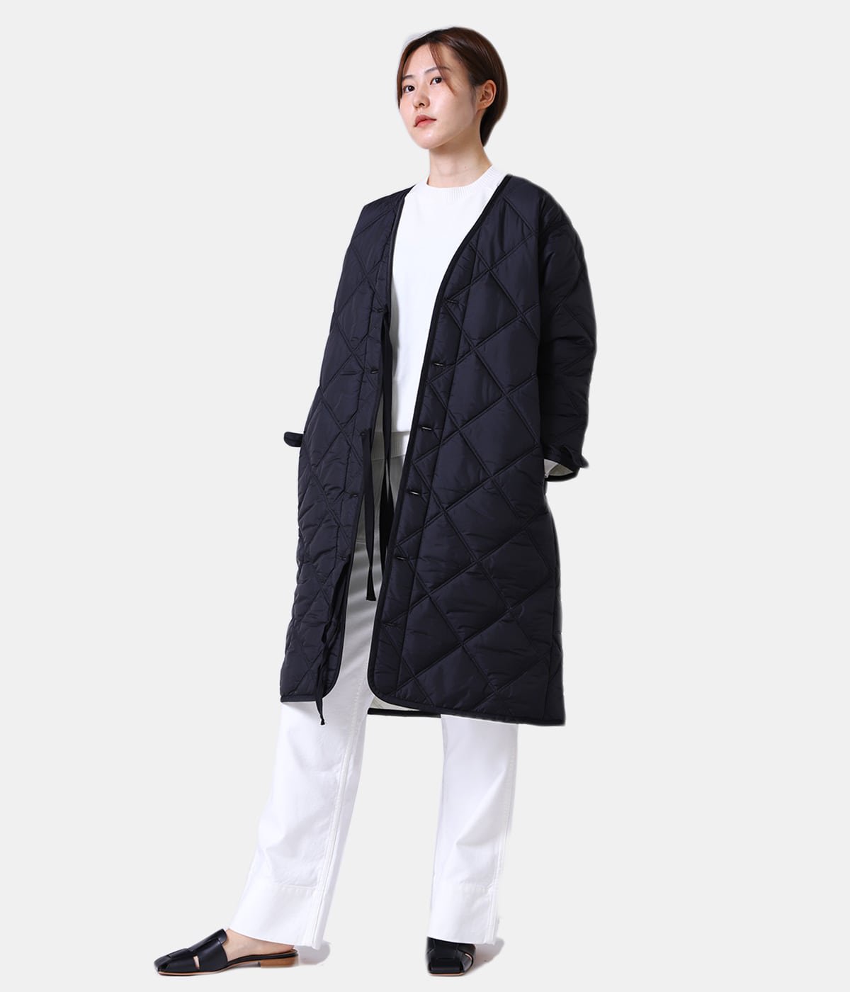 マディソンブルー LINER COAT D QUILTING COAT-