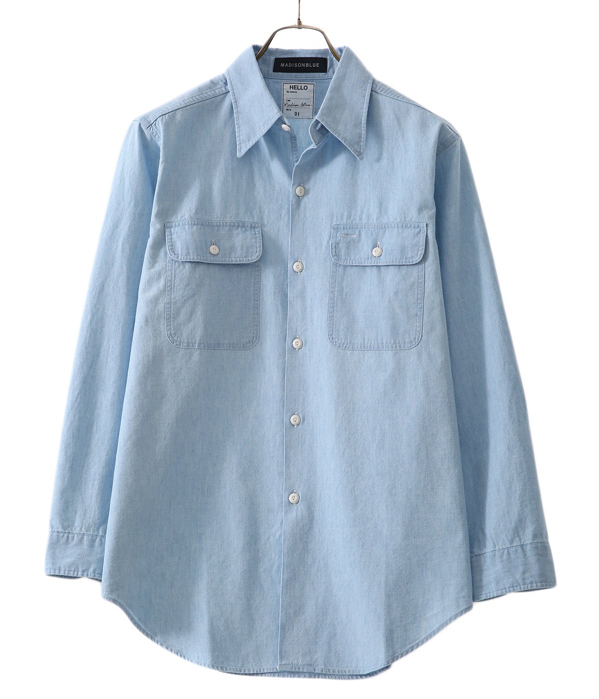 HAMPTON CHAMBRAY SHIRT(VW) | MADISONBLUE(マディソンブルー) / トップス 長袖シャツ (メンズ  レディース)の通販 - ARKnets(アークネッツ) 公式通販 【正規取扱店】