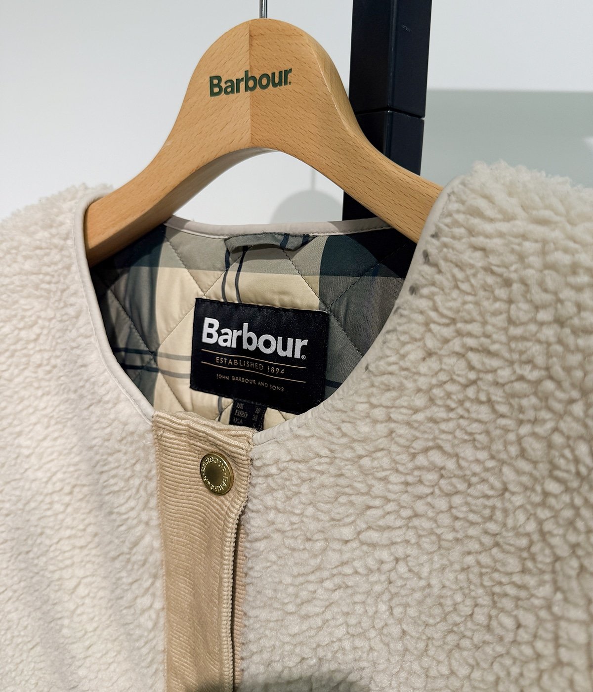 予約】【レディース】barbour padded os bedale casual jacket