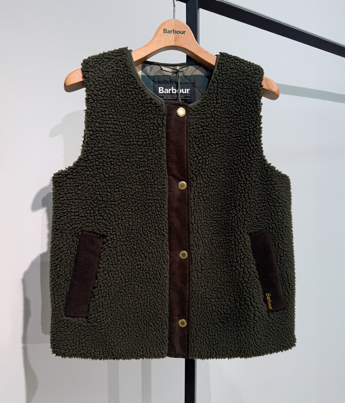 予約】【レディース】barbour padded os bedale casual jacket