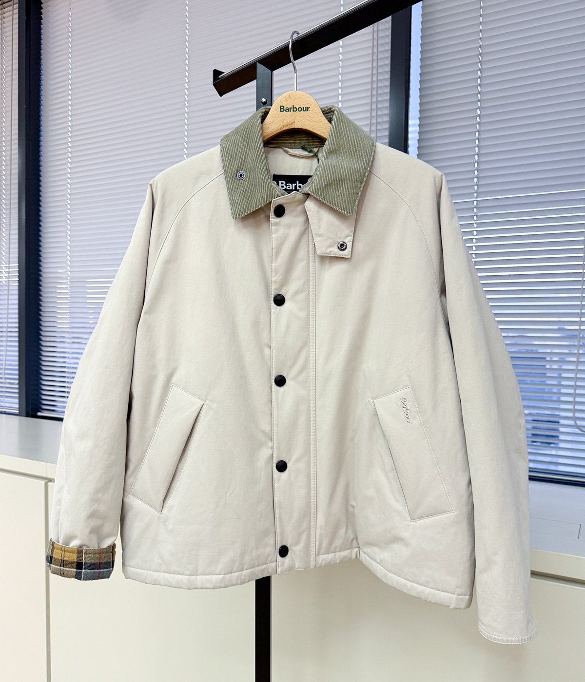 予約】Padded Rollback Transport Jacket | Barbour(バブアー