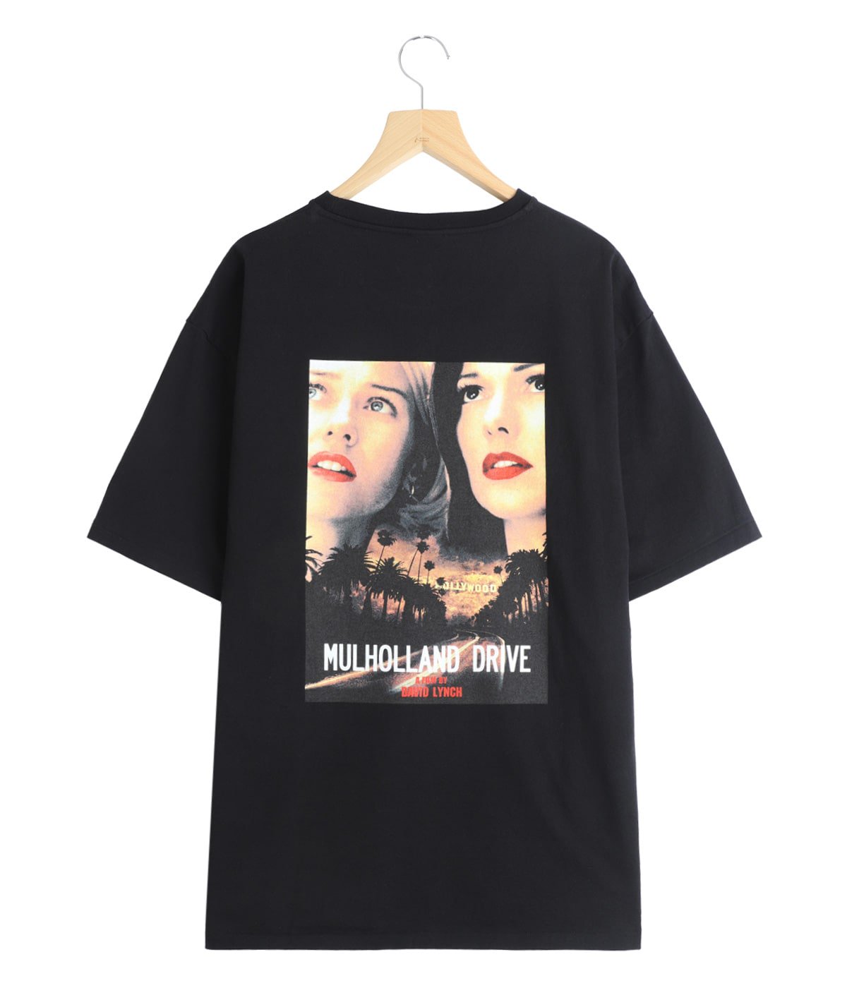 MULHOLLAND DRIVE / WASHED HEAVY WEIGHT CREW NECK T-SHIRT ( TYPE-1