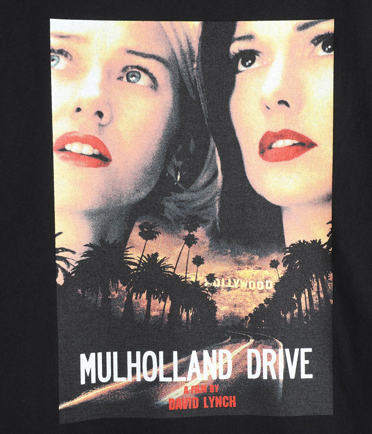 MULHOLLAND DRIVE / WASHED HEAVY WEIGHT CREW NECK T-SHIRT ( TYPE-1