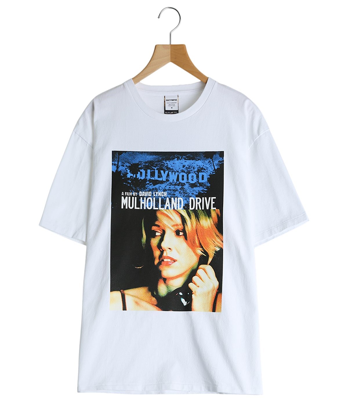 MULHOLLAND DRIVE / WASHED HEAVY WEIGHT CREW NECK T-SHIRT ( TYPE-2