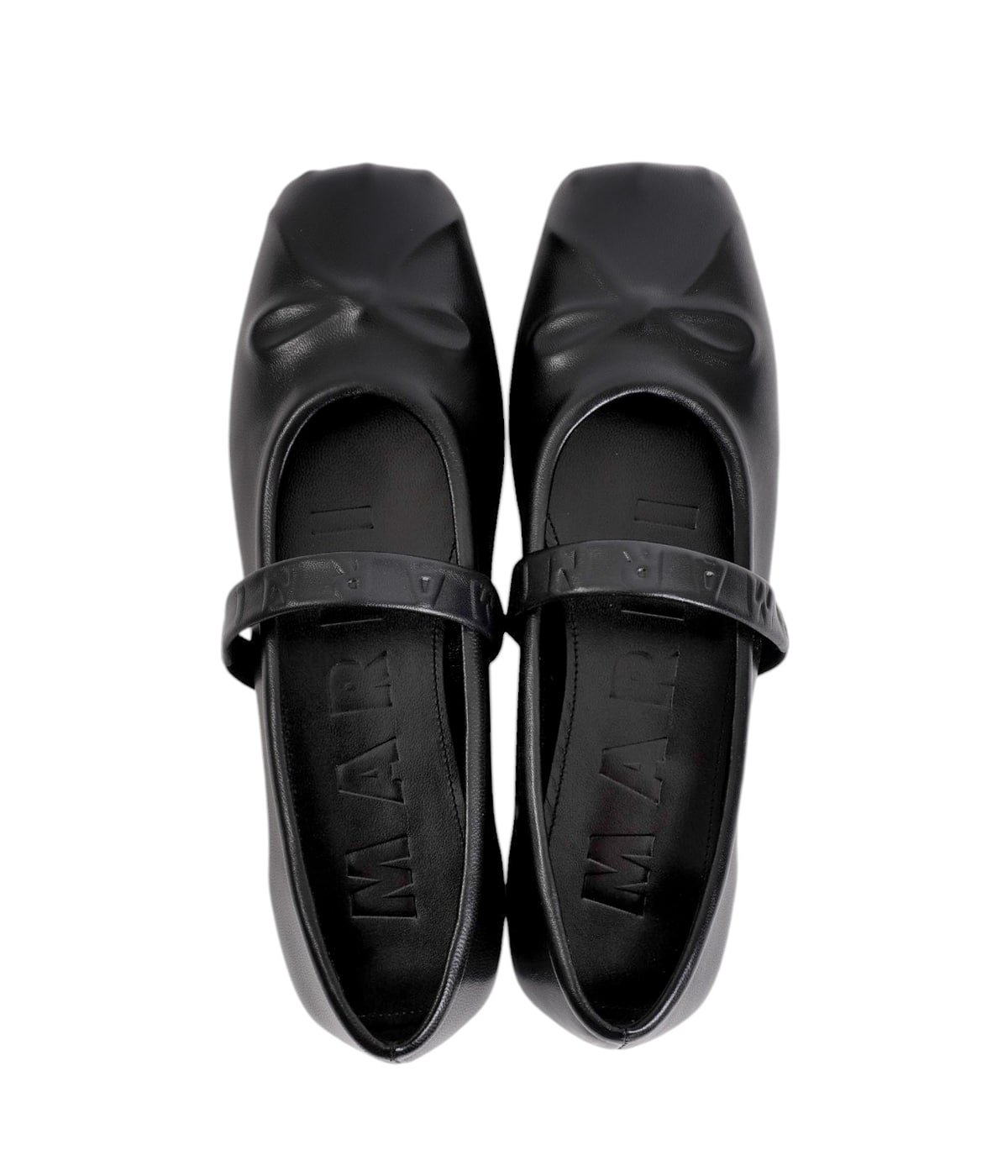 ブラック ナッパ製 Spike パンプス | Marni