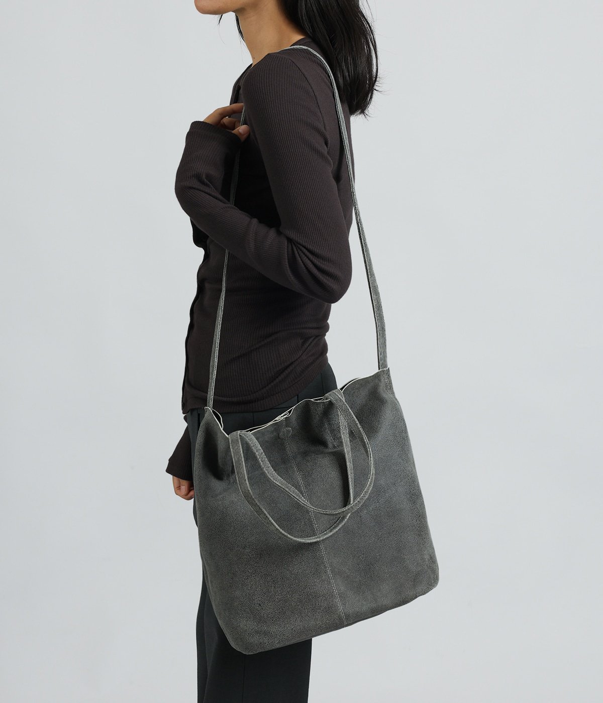 3WAY MEDIUM TOTE（LONG）-DISTRESS- | Morphee(モルフェ) / バッグ