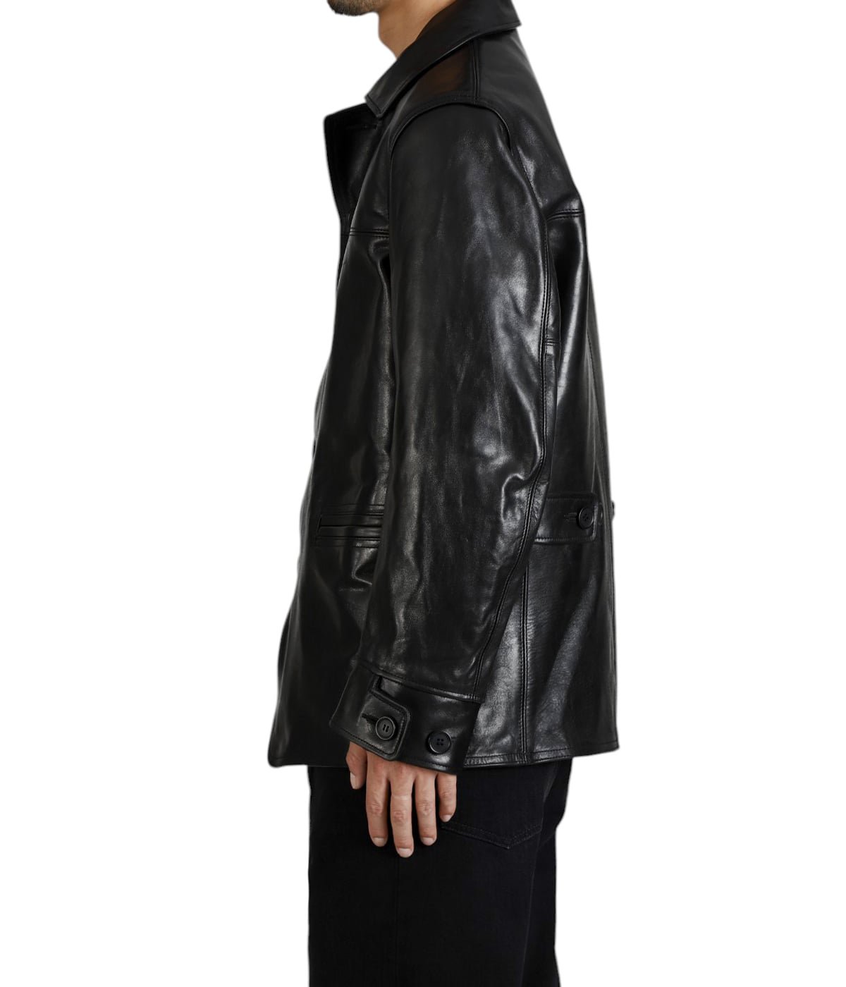 Y's for men LEATHER CAR COAT | MASSES(マシス) / アウター レザー