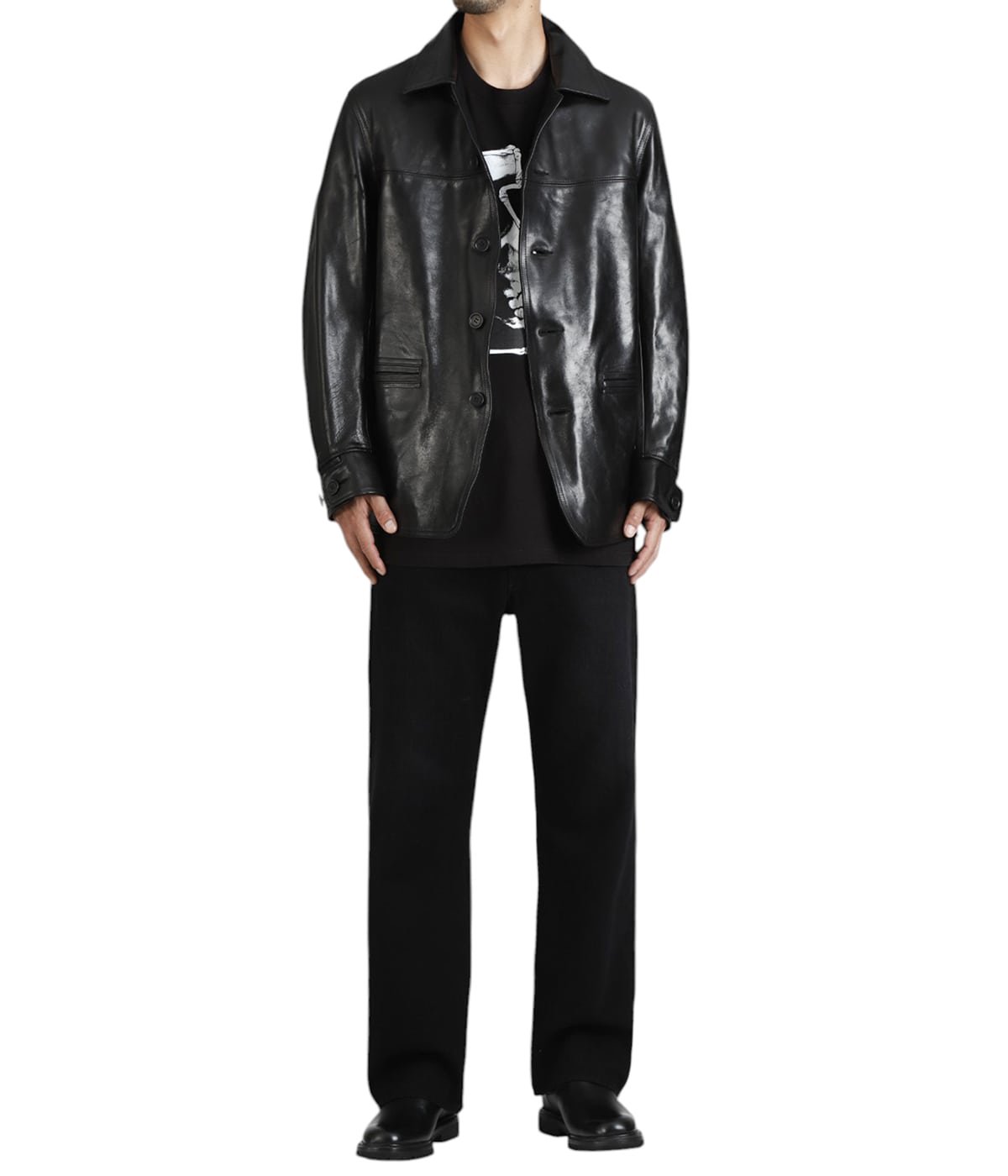 Y's for men LEATHER CAR COAT | MASSES(マシス) / アウター レザー