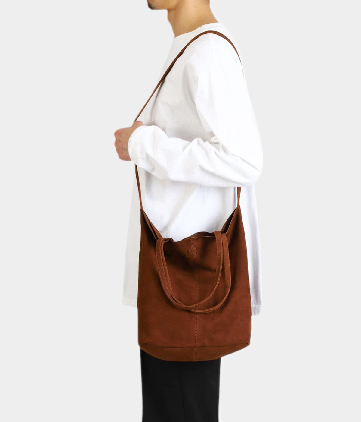 3WAY MIDIUM TOTE(LONG)- O BROWN - | Morphee(モルフェ 3WAY MIDIUM TOTE(LONG)- O BROWN - | Morphee(モルフェ