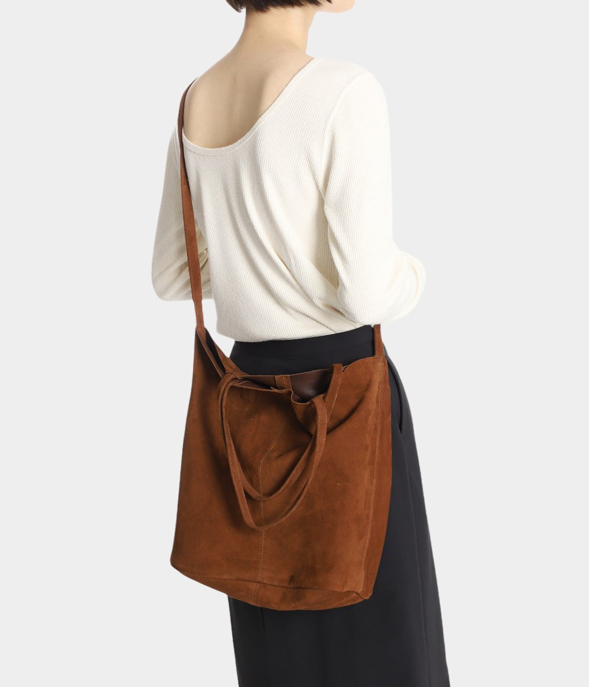 morphee 3WAY MEDIUM TOTE - O Brown バッグ Morphee 3way medium tote