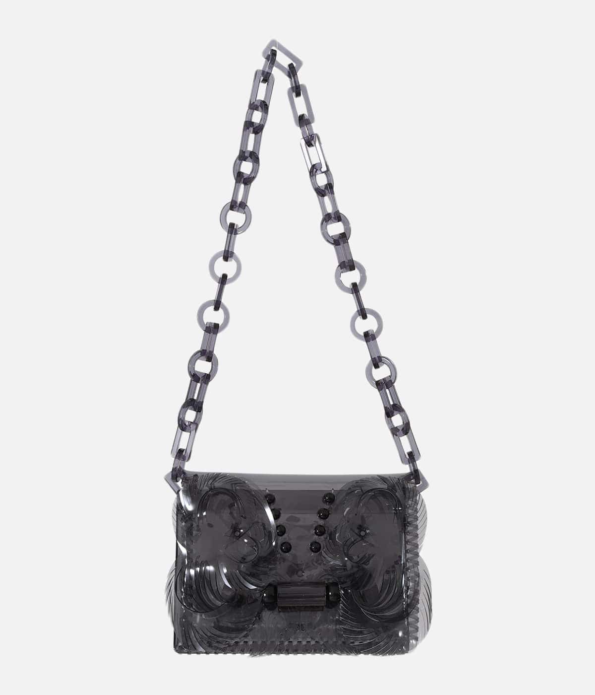 レディース】Transparent Sculptural Mini Chain Bag | Mame 