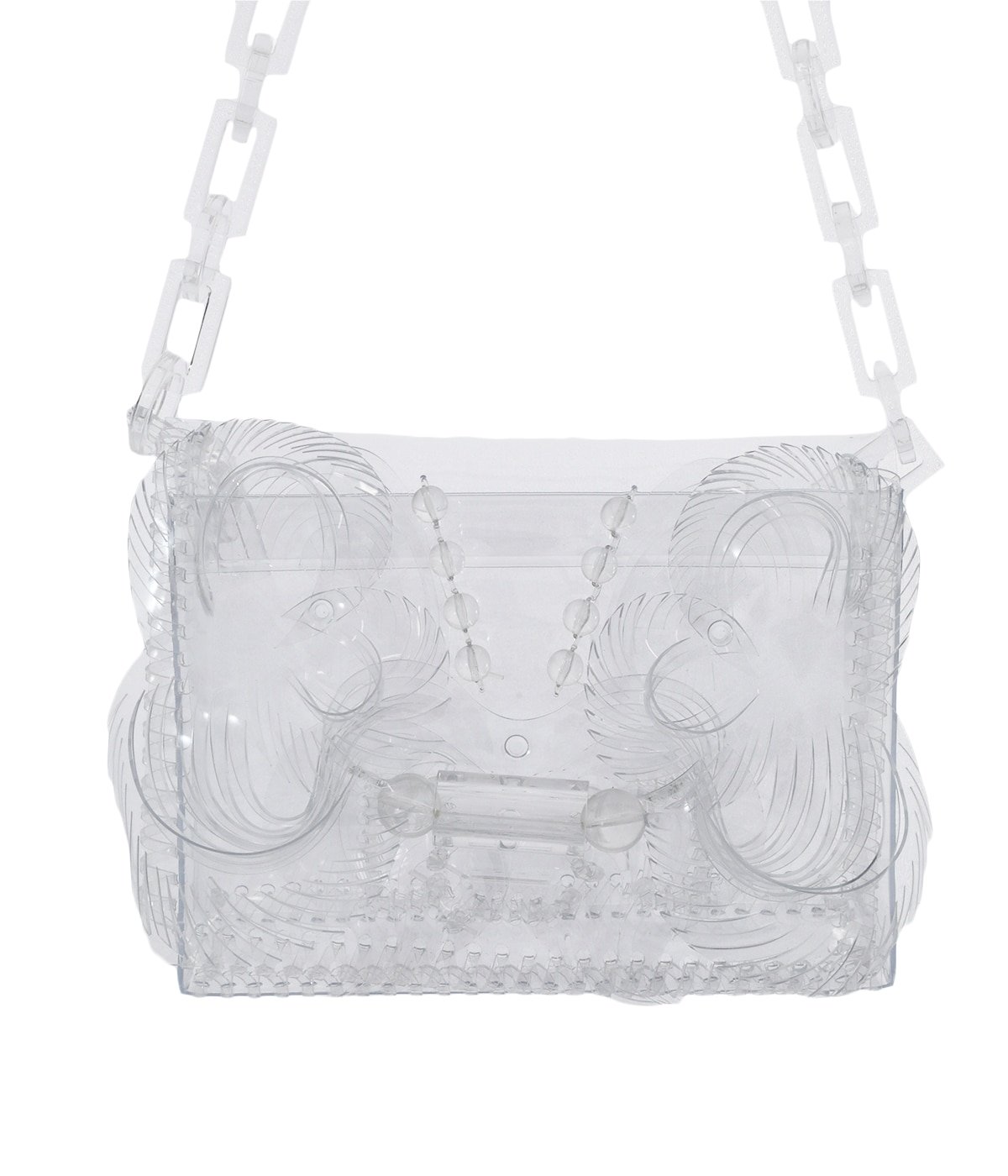 リアル mame - Transparent Sculptural Mini Chain Bag ショルダー