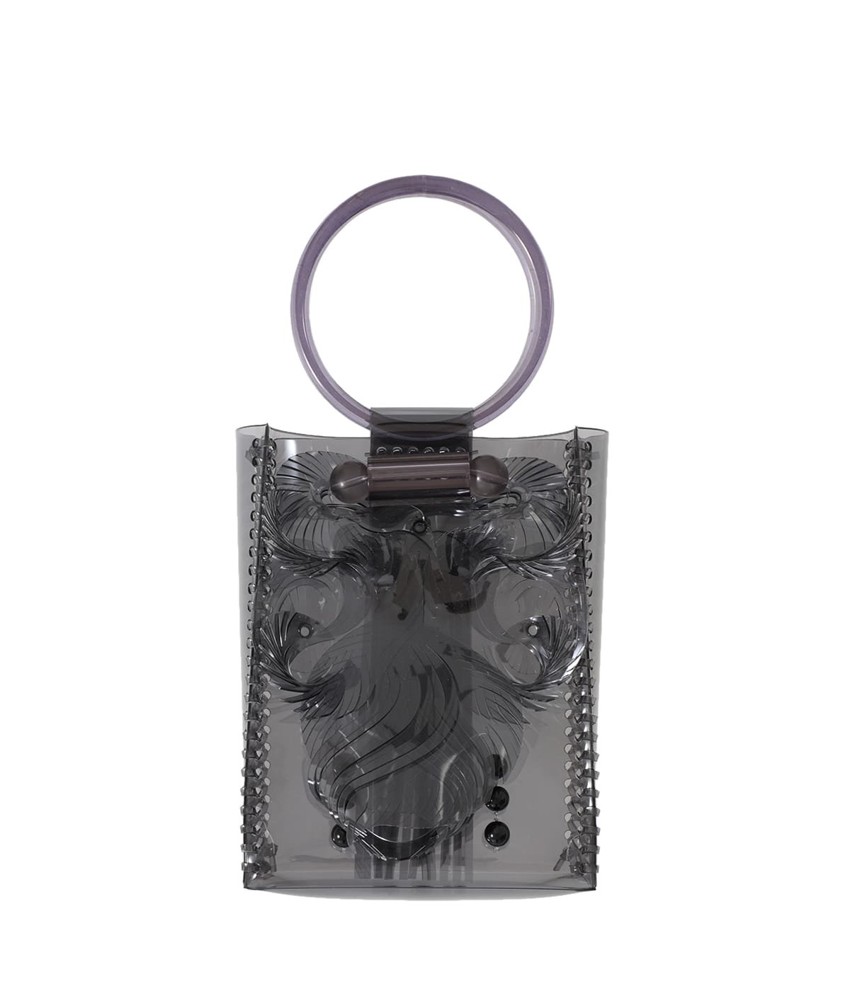 レディース】Transparent Sculptural Mini Handbag | Mame Kurogouchi