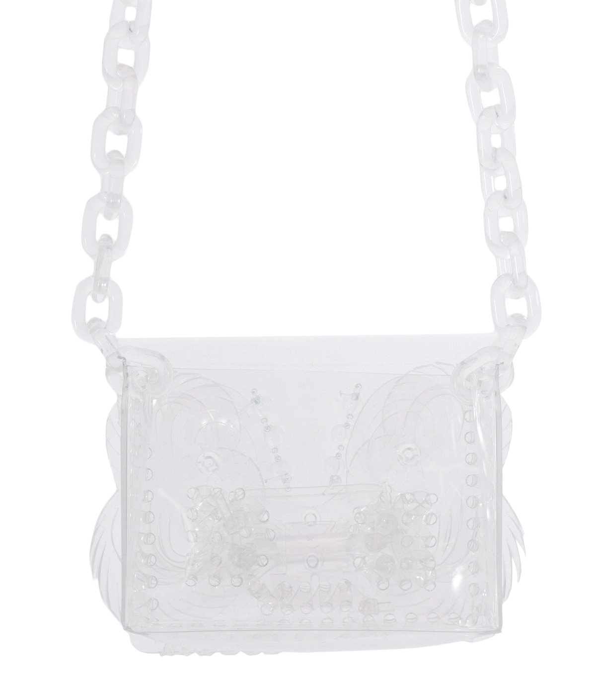 レディース】Transparent Sculptural Micro Chain Bag | Mame ...