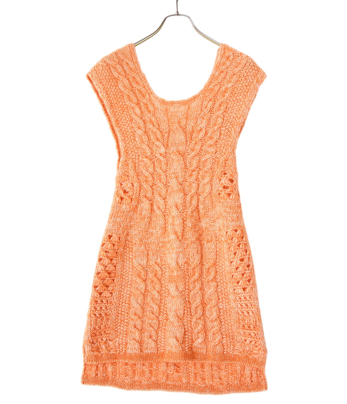 最大90％オフ！ マメMulti-Pattern Sleeveless Knitted Dress veme.fi