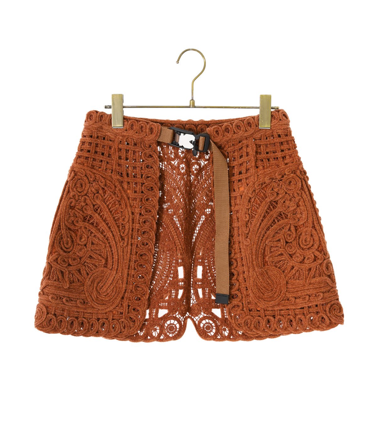 激安】 Ｃｏｒｄ Ｅｍｂｒｏｉｄｅｒｙ Ｗｒａｐｐｅｄ Ｓｋｉｒｔ