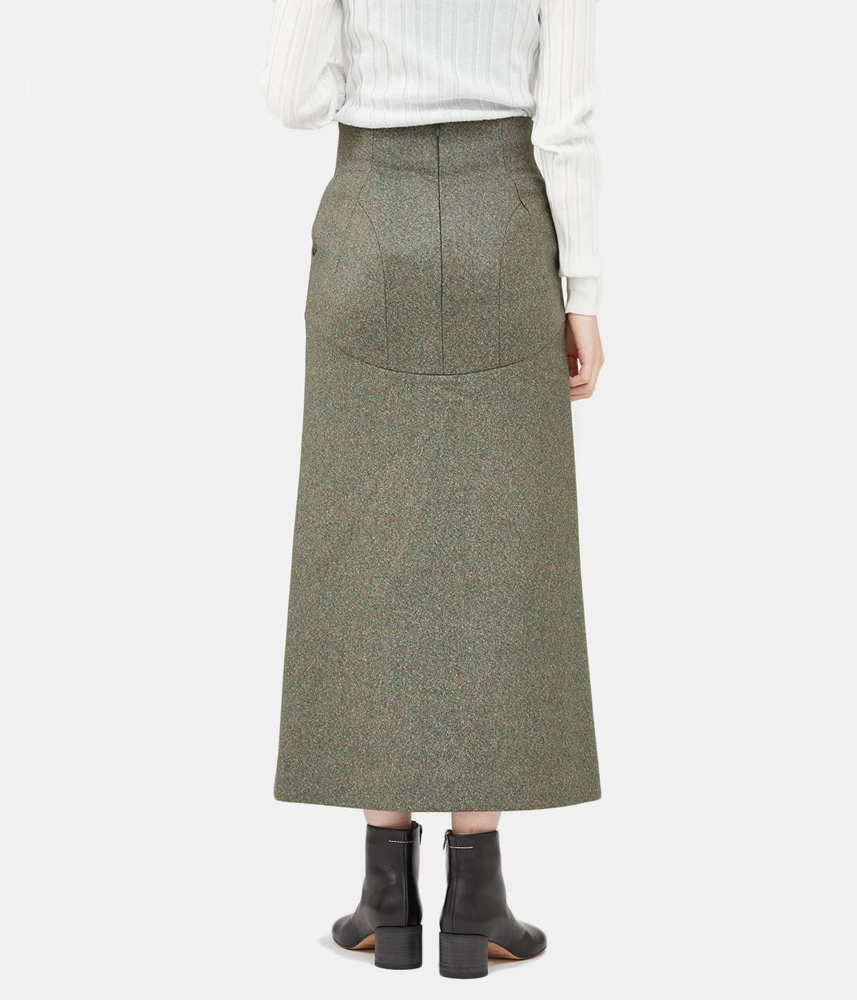 レディース】Melange Flannel Skirt | Mame Kurogouchi(マメ