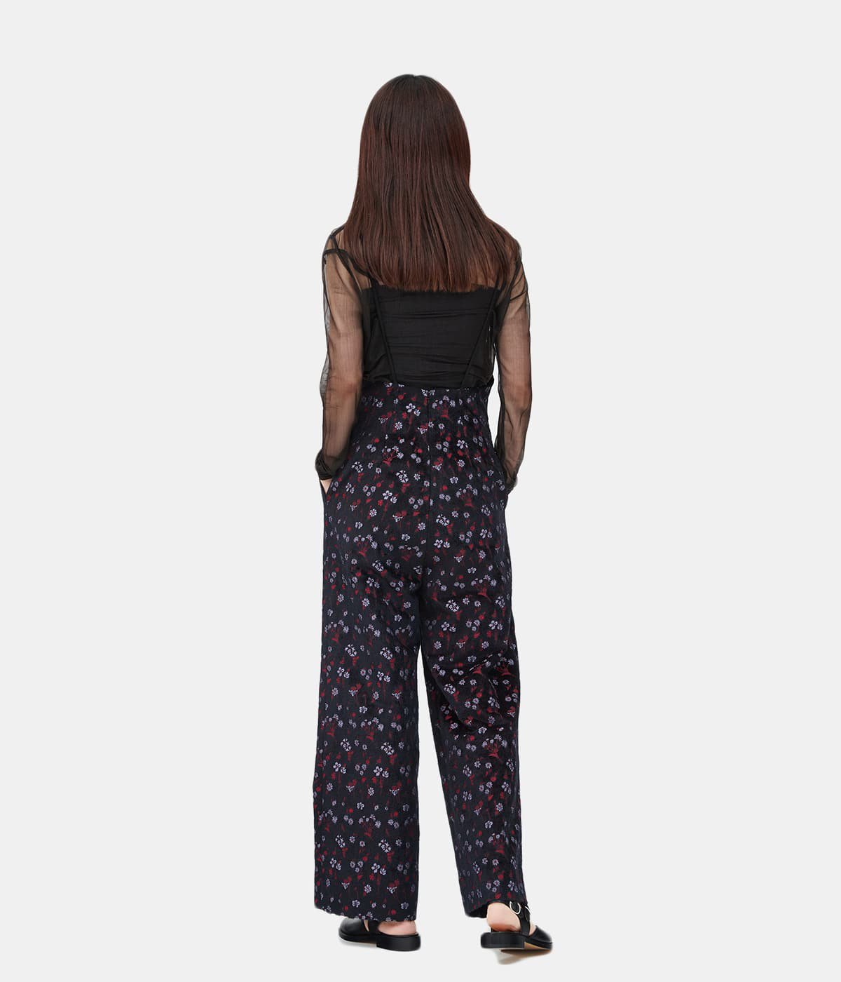 Mame Kurogouchi flower Jumpsuits 最終値下げ-