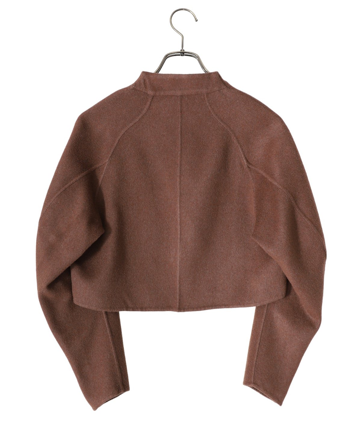 【レディース】Silk Cashmere Reversible Sewing Bolero Jacket