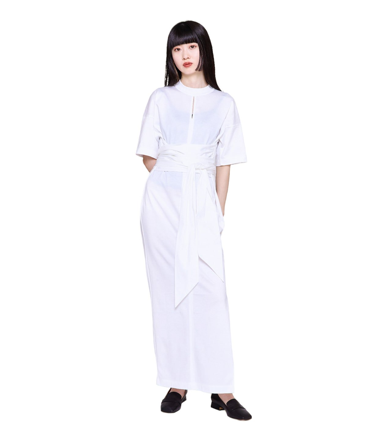 mame Cotton Jersey Dress / サイズ1 - ワンピース