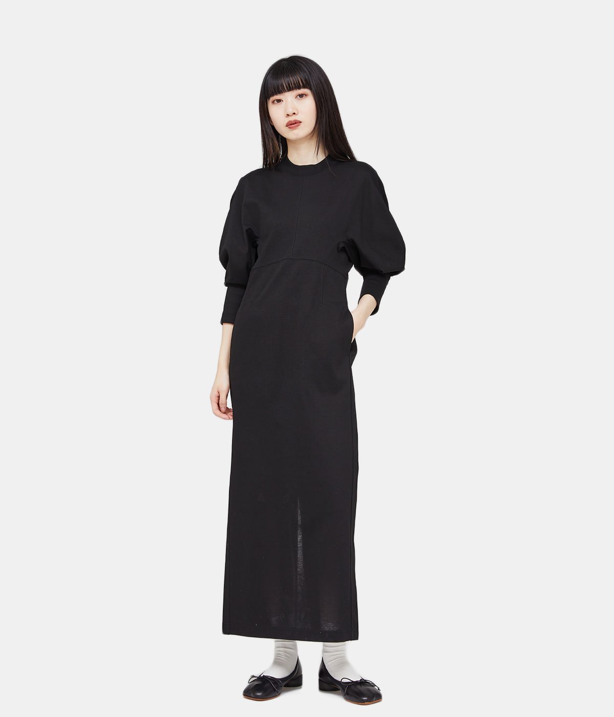 レディース】Cotton Jersey Dress | Mame Kurogouchi(マメ クロゴウチ