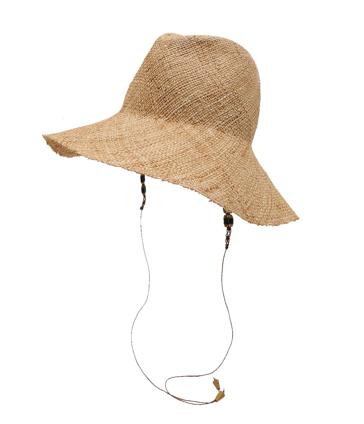 【レディース】Wide Brim Bao Hat with Bamboo Beaded Cords | Mame Kurogouchi(マメ  クロゴウチ) / 帽子 ハット (レディース)の通販 - ARKnets(アークネッツ) 公式通販 【正規取扱店】
