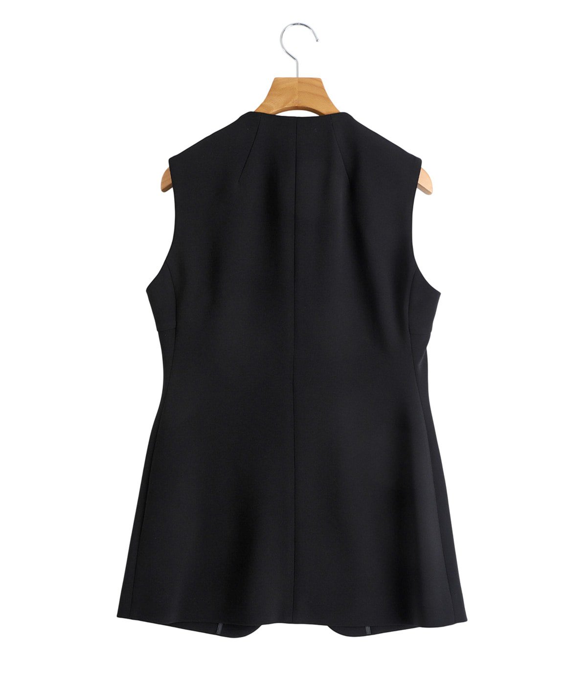 レディース】Acetate Polyester Embroidered Buttonholes Vest | Mame