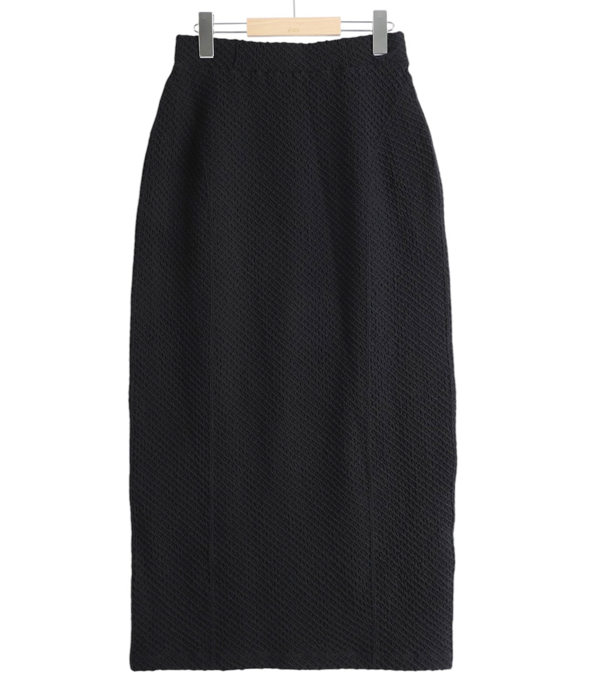 レディース】Shirring Jersey Jacquard Pencil Skirt | Mame