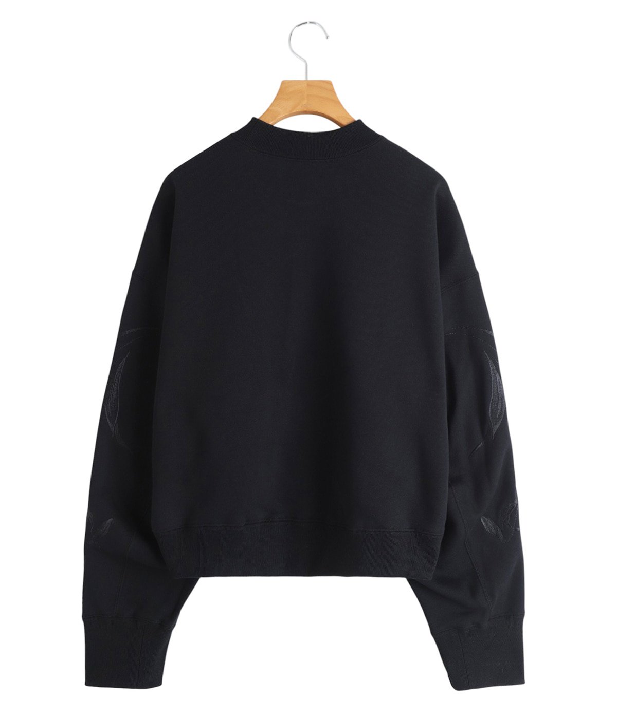 レディース】Floral Motif Embroidered Sweatshirts | Mame Kurogouchi