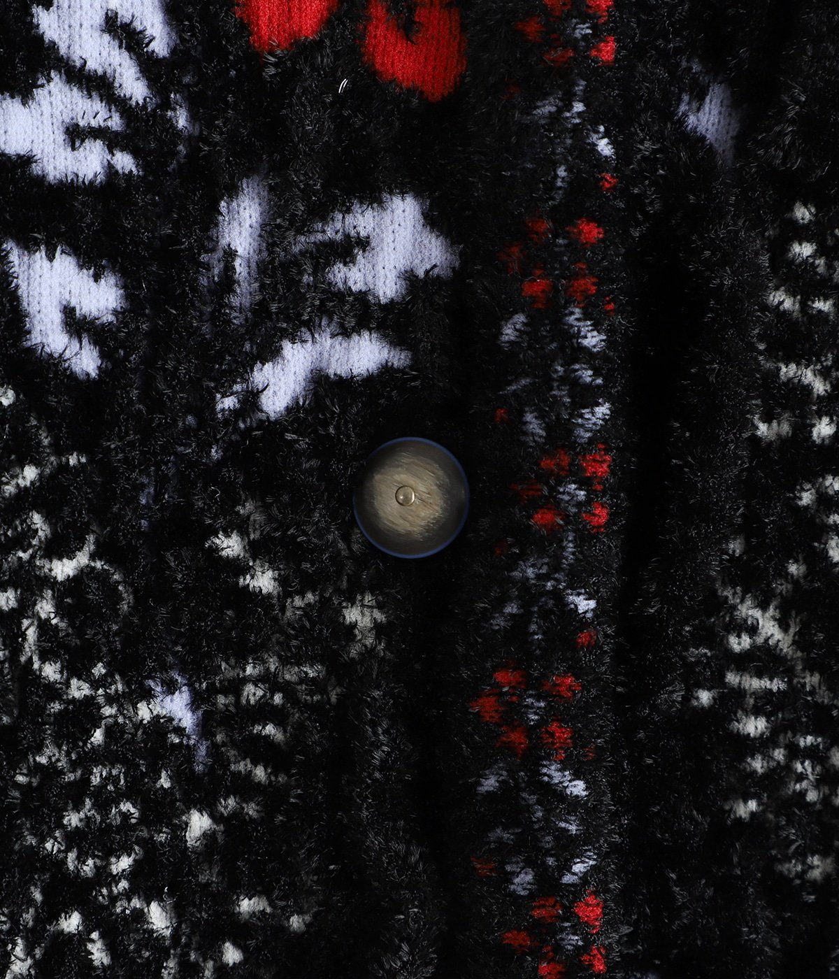 レディース】Floral Motif Chenille Knited Cardigan | Mame