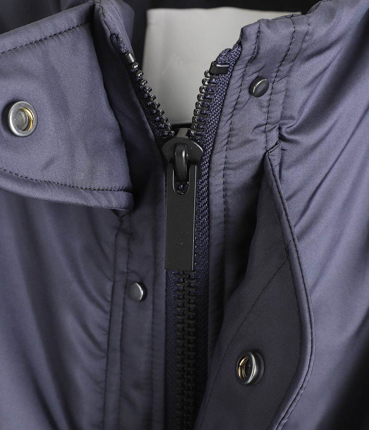 レディース】Cording Embroidery Collarless Flight Jacket レディース】Cording Embroidery Collarless Flight Jacket